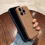 Lens-flat Magnetic Phone Case For iPhone