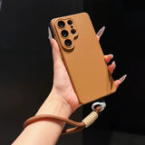 Solid Color Soft Polka Dot Phone Case For Samsung
