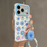 Fresh Blueberry Lanyard Phone Case For iPhone