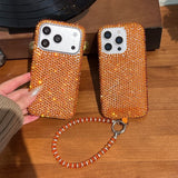 Diamond-encrusted Phone Case For iPhone