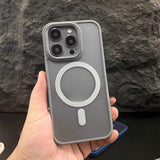 Frosted Magnetic Phone Case For iPhone