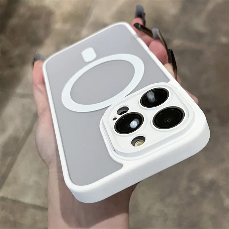 Wireless Charge Magnetic Phone Case For iPhone