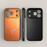 Large Window Matte Lens Protect Phone Case For iPhone