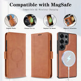 2 in 1 Wallet Magnetic Case For Samsung