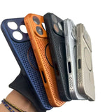Breathable and Heat-dissipating Magnetic Phone Case For iPhone