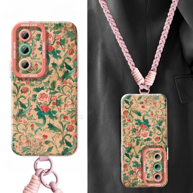 Flower Silicone Phone Case For Samsung