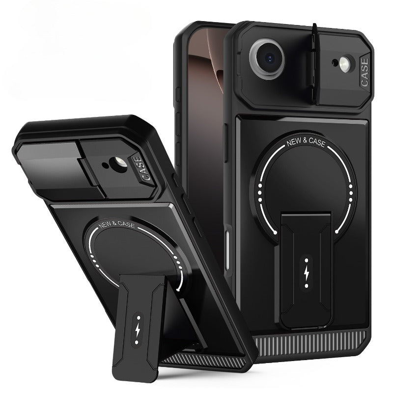 Magnetic Bracket Phone Case For iPhone