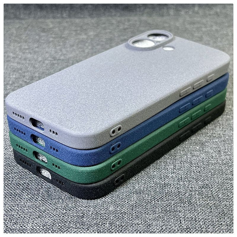 Solid Color Simple Soft Phone Case For iPhone