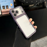 Rhinestone Drop Protection Phone Case For iPhone