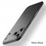 Slim Matte Hard PC Case For iPhone