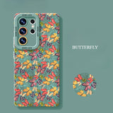 Silicone Butterfly Phone Case For Samsung