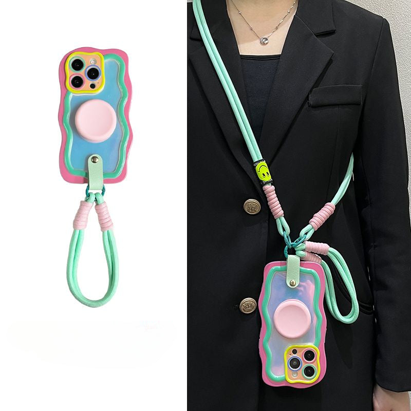 Contrast Color Phone Case For iPhone