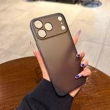 Transparent Frosted Soft Silicone Phone Case For iPhone