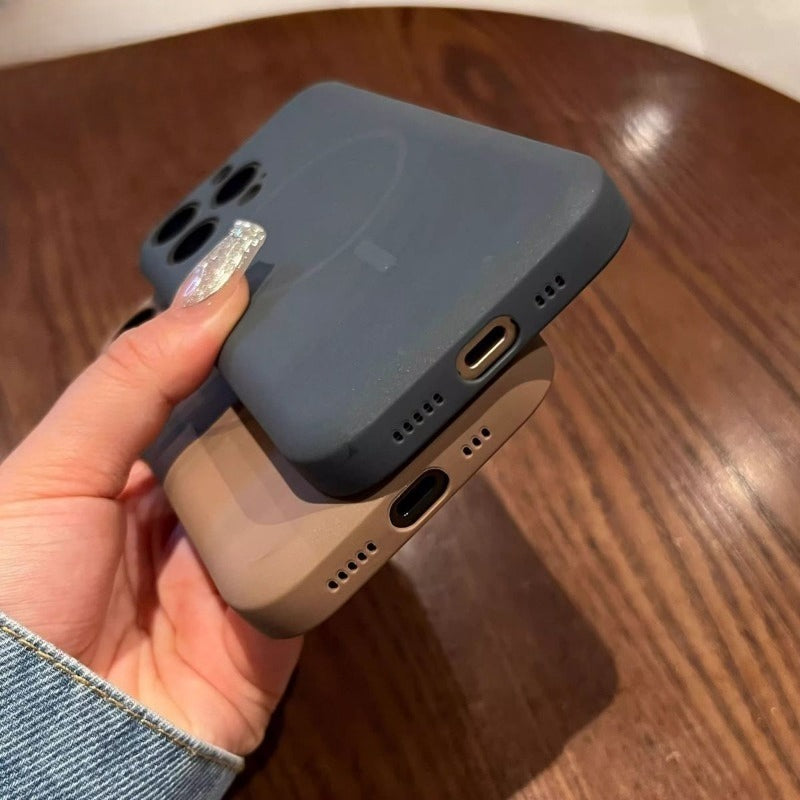 Lens-flat Magnetic Phone Case For iPhone