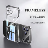 Ultra-thin Borderless Phone Case For iPhone