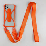 Universal Lanyard Silicone Sports Strap Neck Hanging Rope Sling Chain For Phone