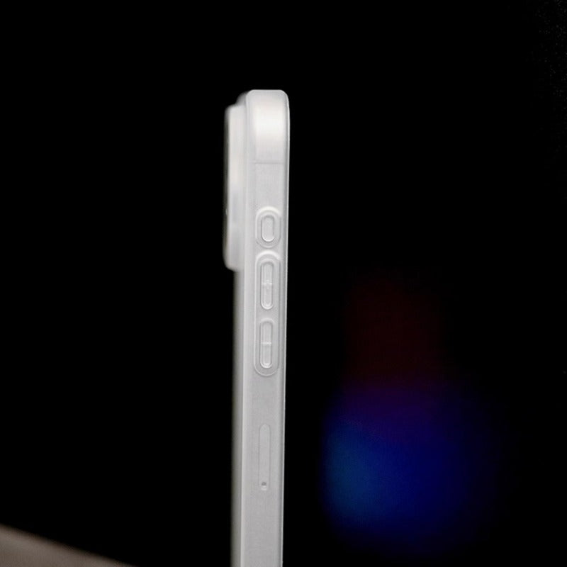 Frosted Transparent Ultra-thin TPU Silicone Phone Case For iPhone