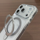 Transparent Magnetic Phone Case For iPhone