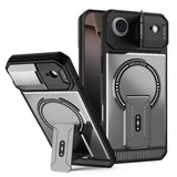Magnetic Bracket Phone Case For iPhone