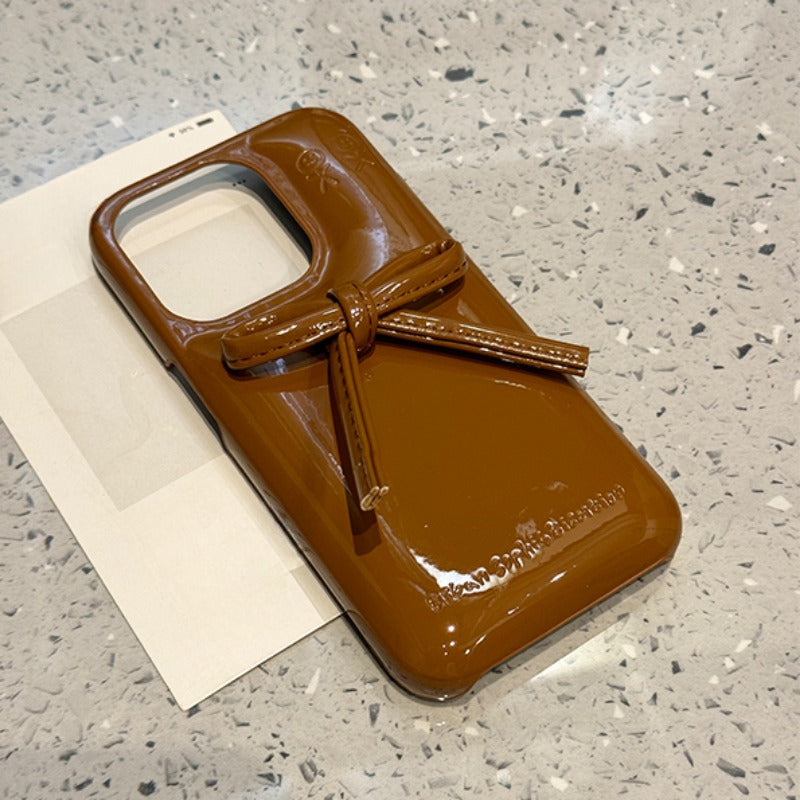 Retro Bow Phone Case For iPhone