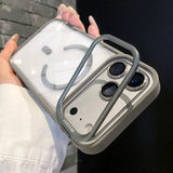 Magnetic Clear Phone Case For iPhone