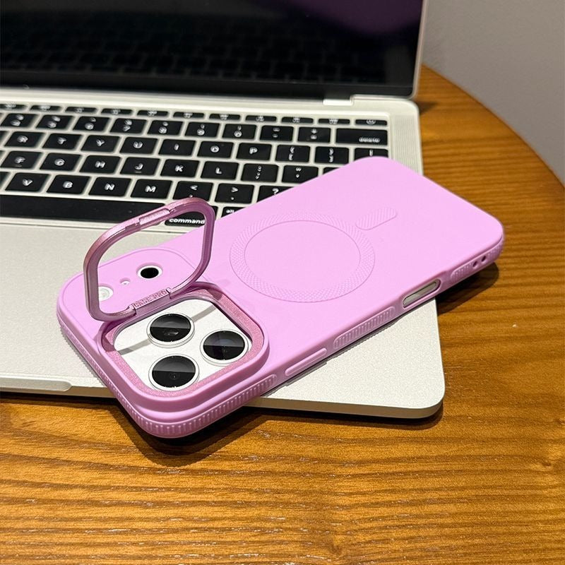 Lens Holder Phone Case For iPhone