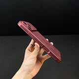 Retro Leather Magnetic Phone Case For iPhone