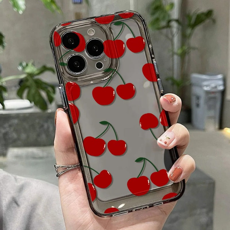 Red Cherry Phone Case For iPhone