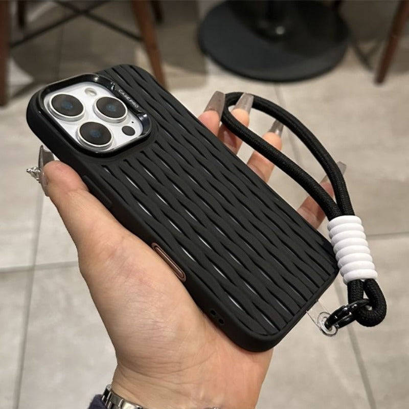 Hollow Heat Dissipation Grid Phone Case For iPhone