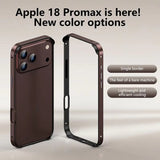 Hybrid Silicone Frame Aluminum Metal Case For iPhone Better Heat Alloy Bumper Accessories