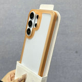 Hollow-out Backless Phone Case For Samsung