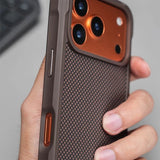 Carbon Fiber Magnetic Phone Case For iPhone