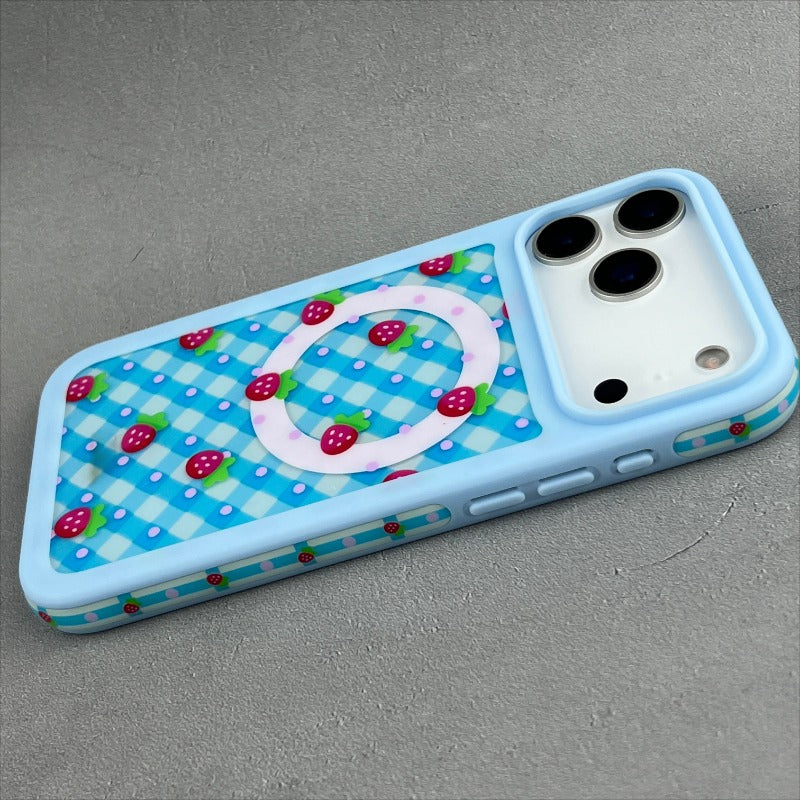 Polka Dot Diamond Phone Case For iPhone