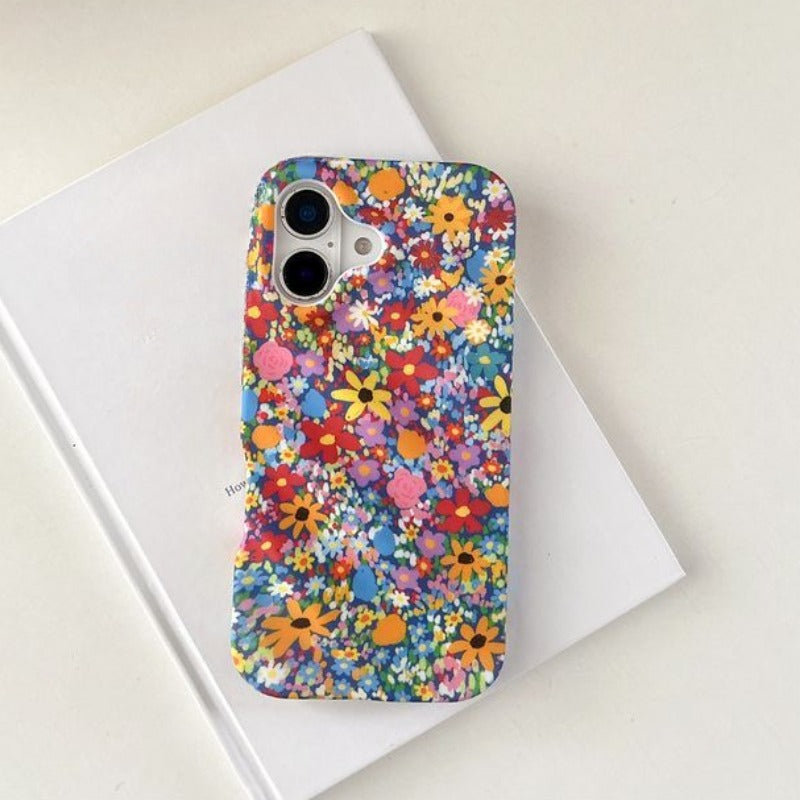 Flower Soft Phone Case For iPhone