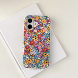 Flower Soft Phone Case For iPhone
