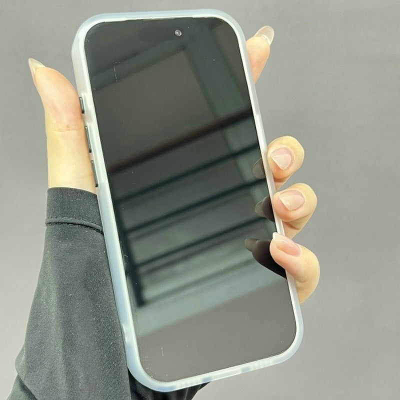 Anti-drop Magnetic Phone Case with Lens Film For iPhone
