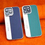 Colorblock Anti-fall Phone Case For iPhone