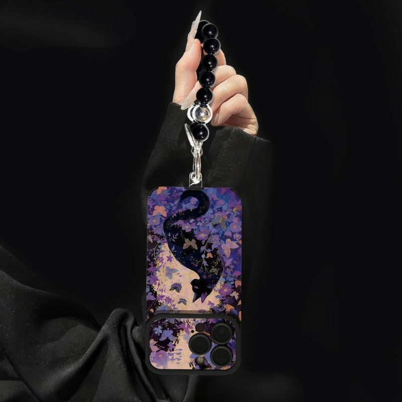 Cat Lanyard Phone Case For iPhone