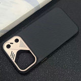 Striped Magnetic Phone Case For iPhone