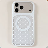 Minimalist Polka Dot Phone Case For iPhone