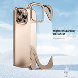 Magnetic Transparent Borderless Phone Case For iPhone