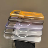 Ultra-thin Frosted Magnetic Phone Case For iPhone