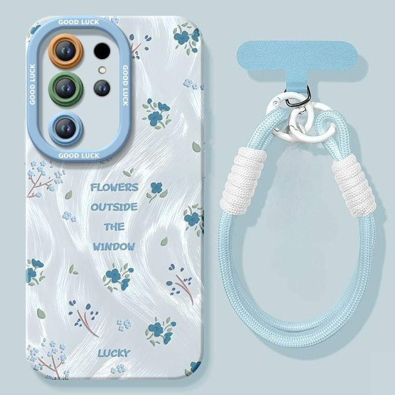 Floral Soft Phone Case For Samsung
