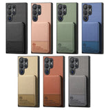 Wallet with Card Holder Phone Case For Samsung