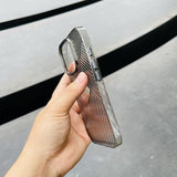 Non-yellowing 3D Pattern Transparent Phone Case For iPhone