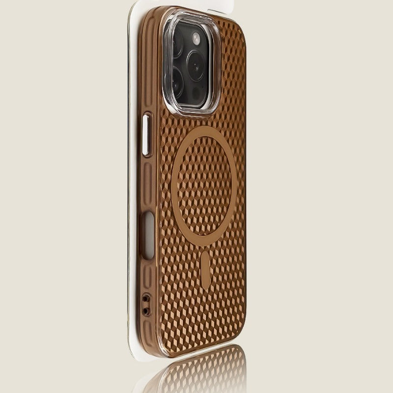 Cube Pattern Phone Case For iPhone