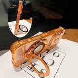 Bracket Stand Holder Lens Protection Case for iPhone
