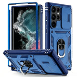 Heavy Duty with Camera 360°Kickstand Case For Samsung