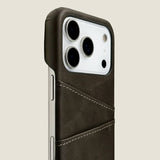 Leather Card Holder Phone Case For iPhone