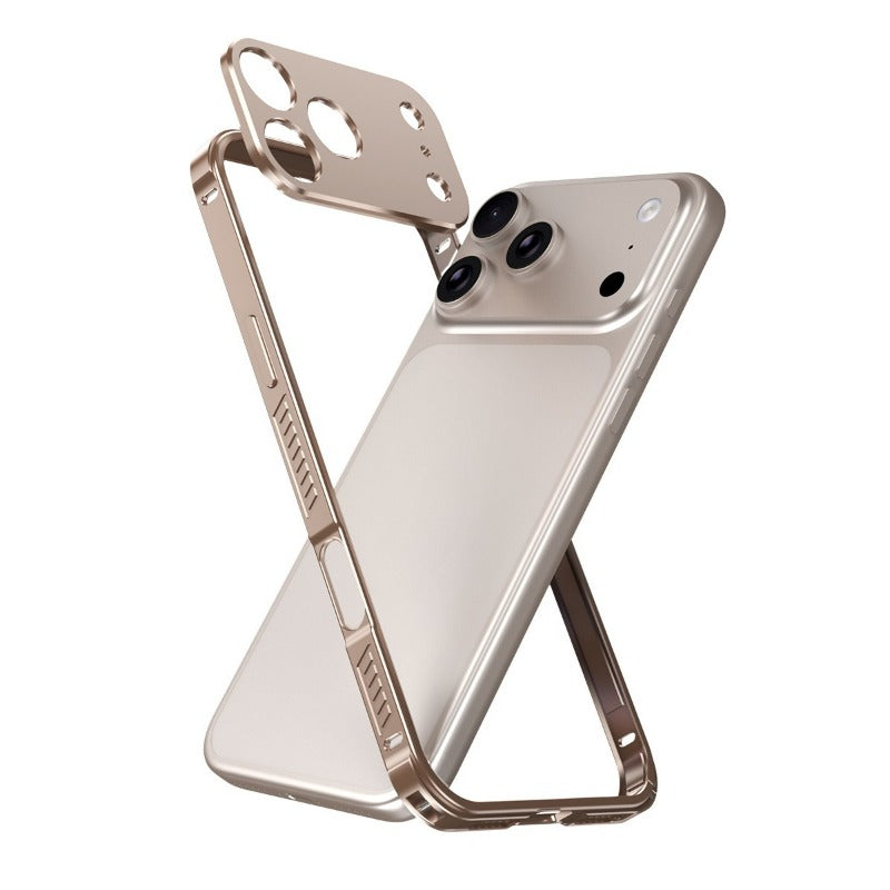 Aluminum Alloy Frame Phone Case For iPhone – Plumun